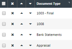 Document Stack Editor - Ordering