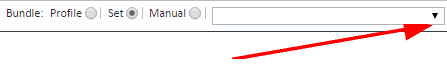 Bundle Set Dropdown