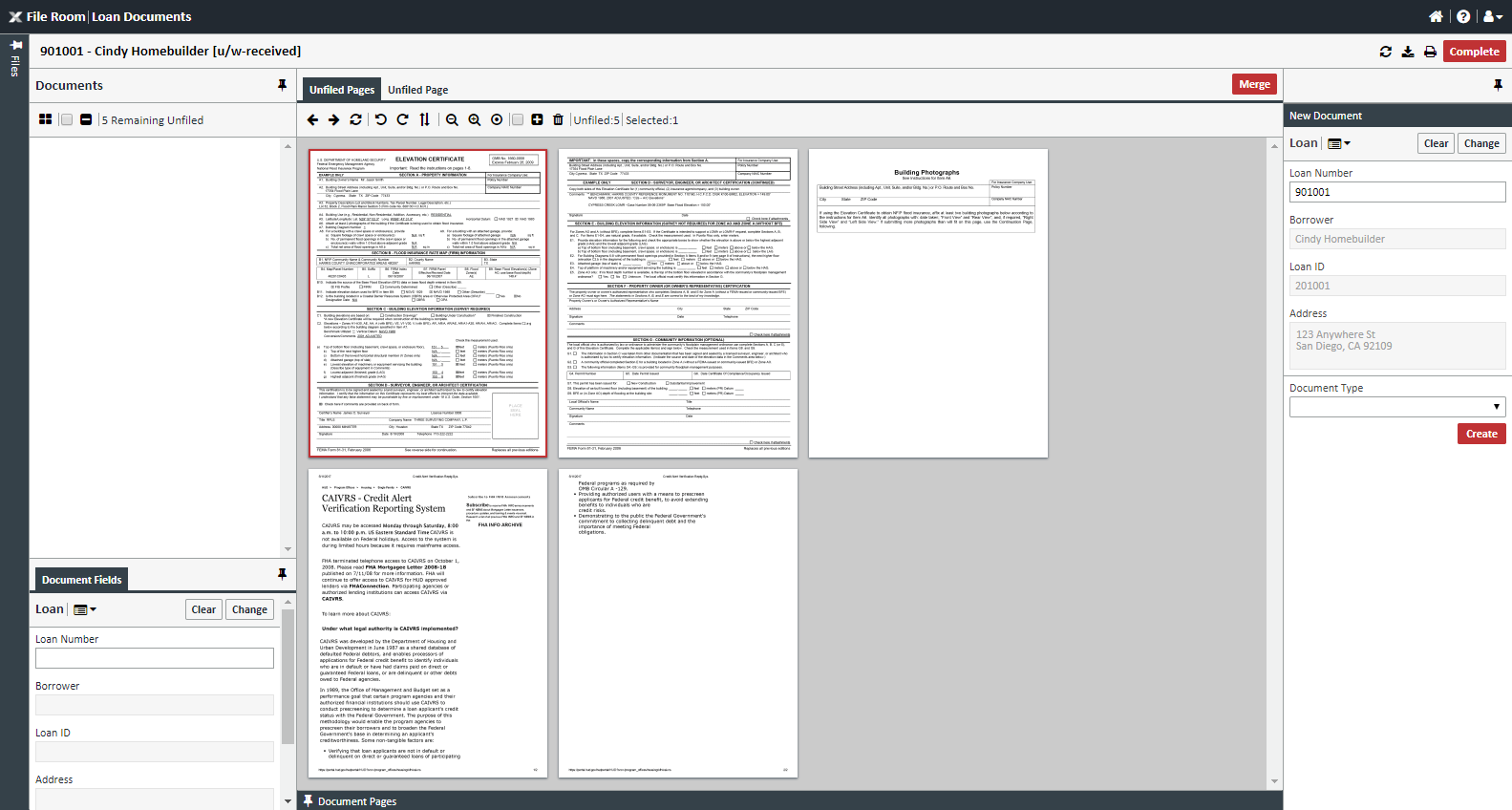 Split / Merge Documents