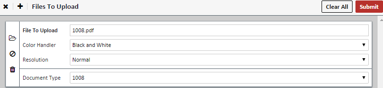 Document Upload Fields